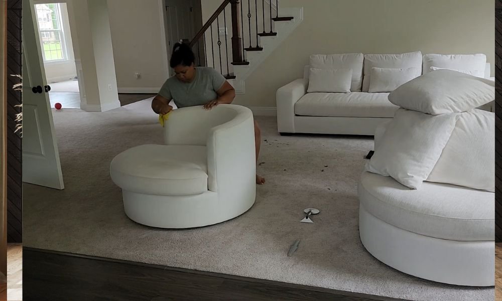 How to Clean a White Sofa