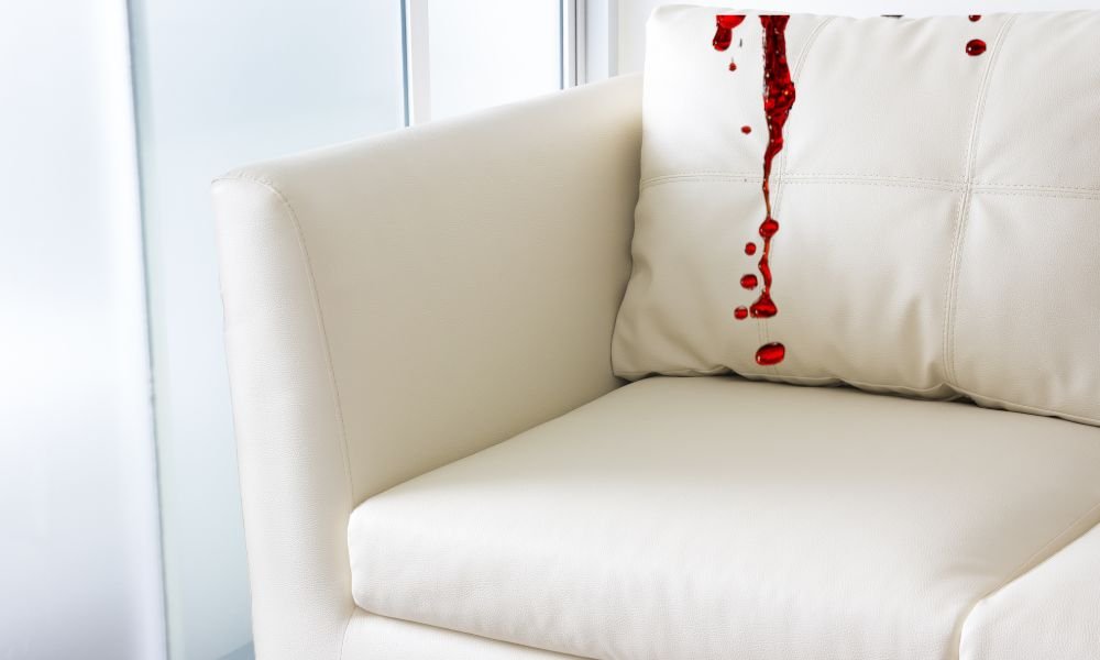 How to Get Rid of Blood Stains on Sofa